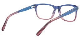 Eleanora Rectangle Blue Glasses5