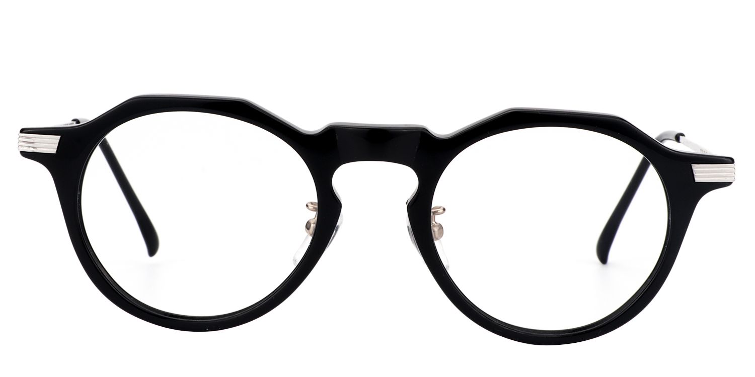 Round Black Glasses | Zeelool Glasses0