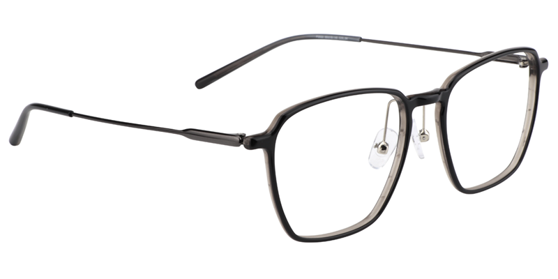 Rectangle Black Glasses | Zeelool Optical3