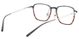 Neely Rectangle Gray Glasses5
