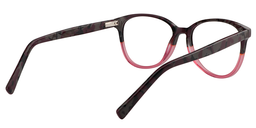 Inez Round Bright-Pink Glasses5