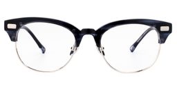 Algernon Round Black Glasses0
