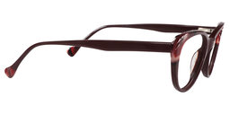 Hertha Cateye Red Glasses4