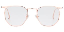 Schultz Round Gold Glasses0