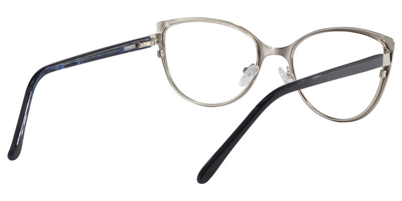 Round Dark Blue Glasses | Zeelool Eyeglasses5