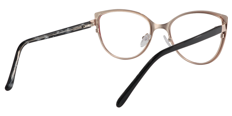 Round Red Glasses | Zeelool Eyeglasses5