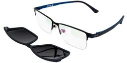 Bishop Rectangle Black Glasses2