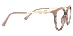 Omari Cateye Cameo-Brown Glasses3