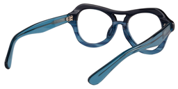 Alcuin Aviator Blue Glasses5