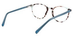 Alger Oval Blue Pattern Glasses5