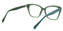 Cady Cat eye Green Glasses5