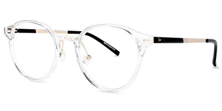 Peyton Round Clear Glasses