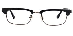 Blithe Browline Black Glasses0