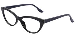 Tina Cat Eye Black Glasses4