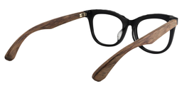 Charlee Square Black Glasses5