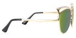 Maguire Cateye Gold Sunglasses3