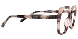 Norah Geometric Pink-Floral Glasses3