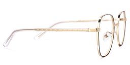 Perry Geometric Black-Gold Glasses3