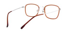Aries Square Orange Glasses5