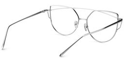 Selina  Aviator Silver Glasses5