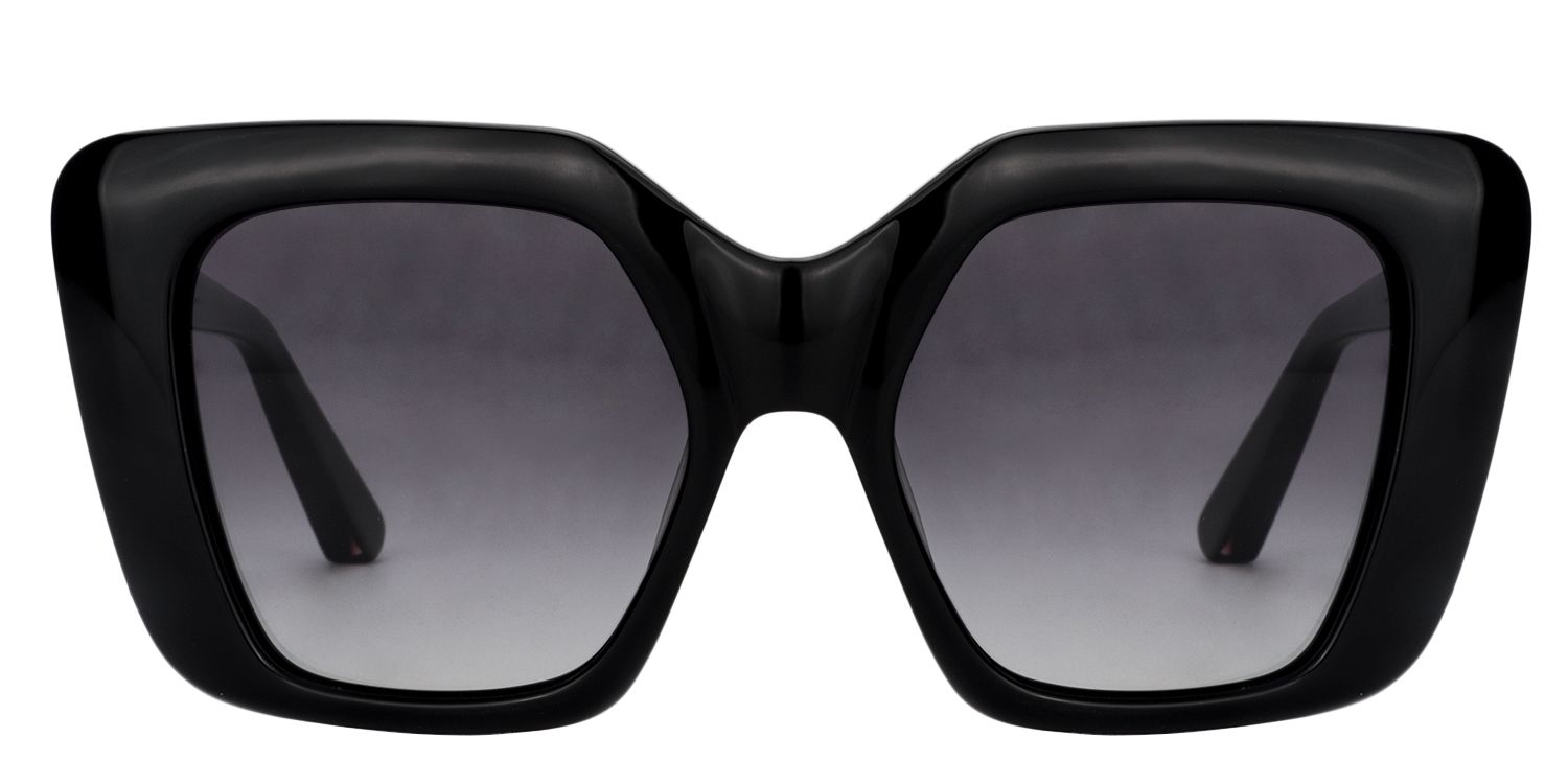 Square Black Sunglasses | Zeelool Sunglasses0