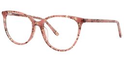 Cleo Cat Eye Pink Floral Glasses4