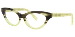Eudora Cat Eye Green Glasses3