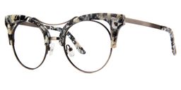 Madeline Cat Eye Marble Color Glasses2