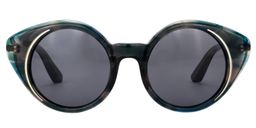 Gary Round Blue Sunglasses0