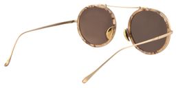 Borg Round Brown/Pattern Sunglasses5