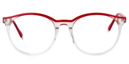 Fanny Round Red Glasses0