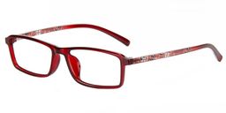 Jasper Rectangle Red Glasses4