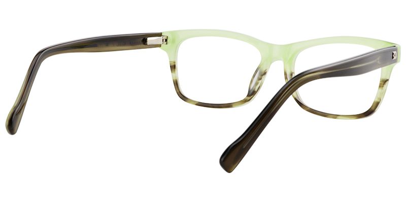 Rectangle Green Glasses5