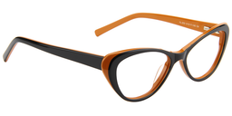  Zane Cat Eye Black Glasses4