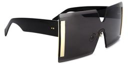 Shannon Square Black Sunglasses2
