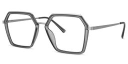 Sierra Geometric Gray Glasses1