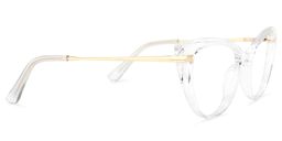 Sadie Cateye Clear Glasses3