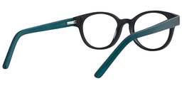 Nicholas Oval Black Glasses5