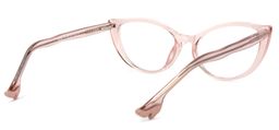 Theodore Cateye Pink Glasses4