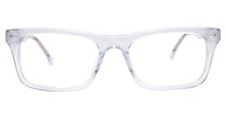 Adolph Rectangle Clear Glasses0