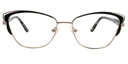 Aelfric Cat eye Black Glasses0