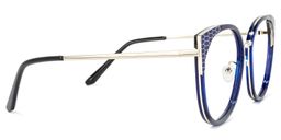 Yvette Cateye Dark-Blue Glasses3
