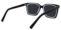 Akbar Square Black Sunglasses5