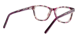 Henna Rectangle Purple Glasses5