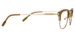 Eulalia Square Brown Glasses3