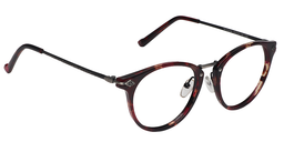 Kana Round Purple Floral Glasses4