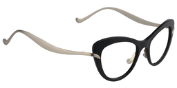 Nora Cat Eye Black Glasses4