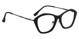 Whitney Cat Eye Black Glasses 4