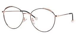 Abiola Round Black Glasses3