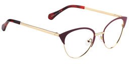 Nelly Cat Eye Red Glasses4